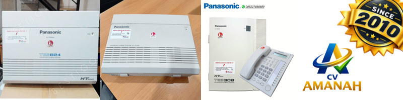 pabx panasonic bandung cv amanah baru bekas ready