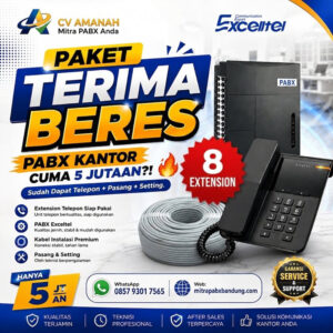 paket pabx bandung 8 ext murah tapi wah